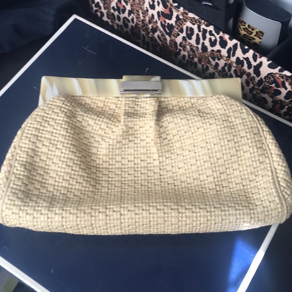 OSCAR de la Renta Clutch, early 2000??? NIB - Picture 3 of 7